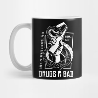 illustration abot drugs r bad Mug